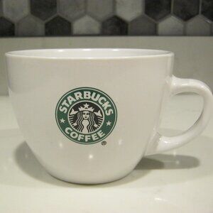 Starbucks 2007 Oversized Classic Mermaid Siren Logo Jumbo Coffee Tea Mug 18oz